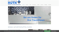 Desktop Screenshot of fliesen-huth.de