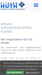 Mobile Screenshot of fliesen-huth.de